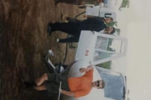 Byliśmy razem na tym lotnisku też mam zdjęcie przu tym śmigłowcu Bell UH-1