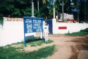 Główna brama - Kratie (czerwiec 1993)