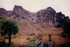 Granica z Tajlandią...