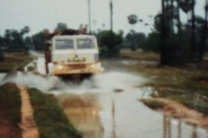 Jedziemy budowac most okolice Phursat