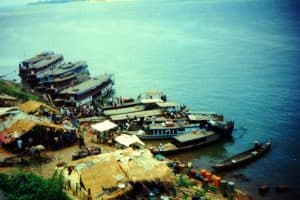 Kratye - port na Mekongu