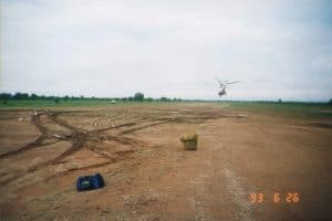 Lądowisko Kratie 1993