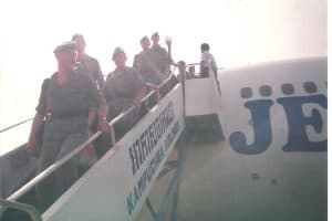 Nareszcie Kambodża! W pierwszej chwili myśleliśmy że żar który w nas uderzył pochodził z silników szybko okazało się że nie mamy racji