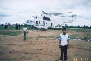 Nasz Tłumacz Prajut Kambodża 1993...