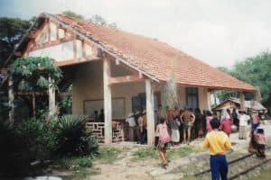 Stacja kolejowa koło Pursat