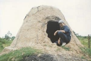 Taki strój też czasami tutaj obowiązywał