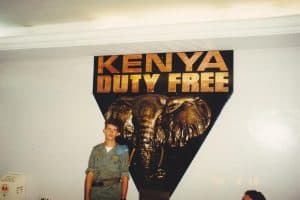 no i powrót do kraju przez Kenie