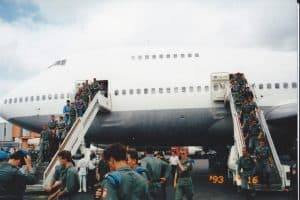 przylot z Tajlandii do Warszawy